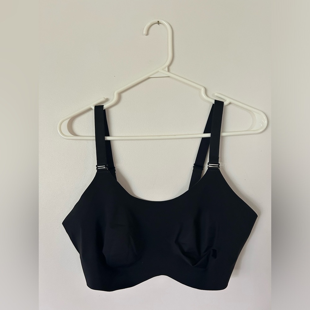 Knix Womens Wireless Evolution Bra Black Size 7